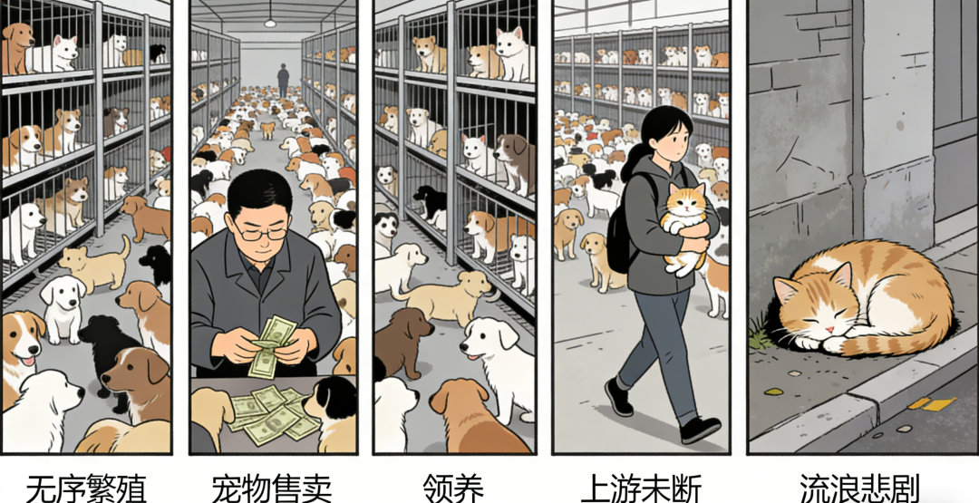 拒绝商业繁殖,从根源终结流浪