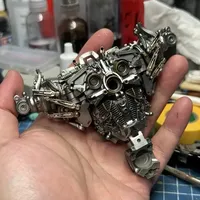 【极创 变三擎天柱】关节锁竟是一次性的！只好直接开始涂装了 #模型 #胶佬 #变形金刚 #擎天柱 #汽车人
