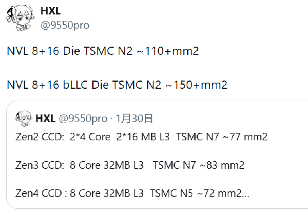 Intel Nova Lake竟混用台积电2nm!面积暴涨 要贵死了