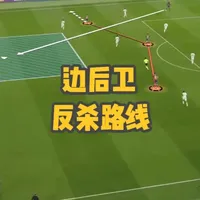 巴萨的“边路反杀” 边后卫的一条“反杀路线” #巴萨 #巴塞罗那 #迈嘉奇战术笔记 #dou来足球季 #进球