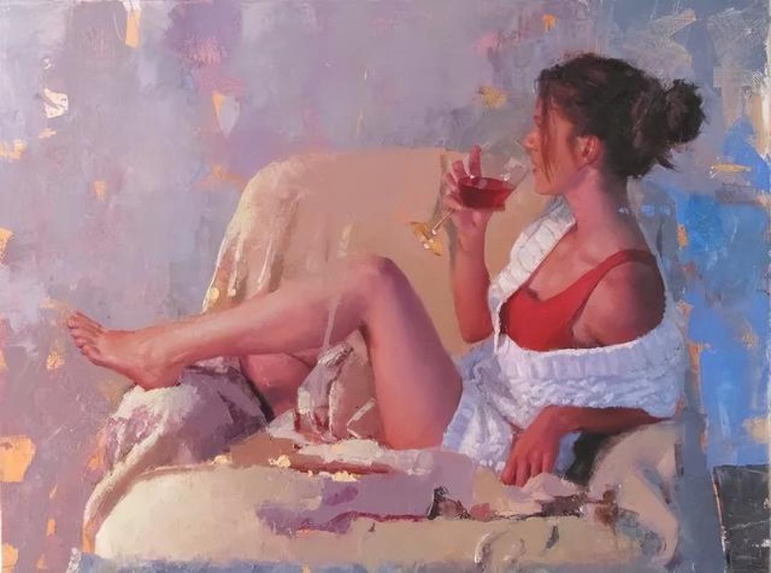 你绝对想不到,他的油画美得如此惊人!