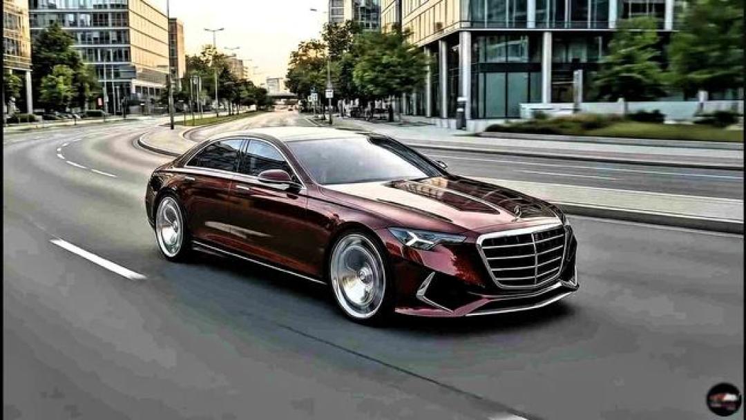 2028款奔驰AMG S63设计剧透,隐藏门把遭吐槽?V8混动成真悬念几何