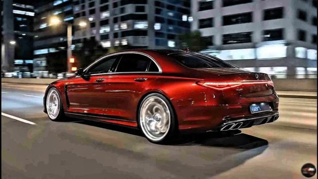 2028款奔驰AMG S63设计剧透,隐藏门把遭吐槽?V8混动成真悬念几何