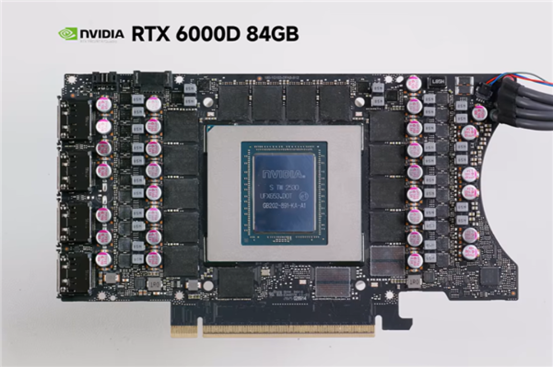 NVIDIA中国特供版专业显卡RTX 6000D没人要!首次拆解