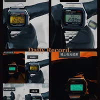 卡西欧A159WA的夜光终于能打了