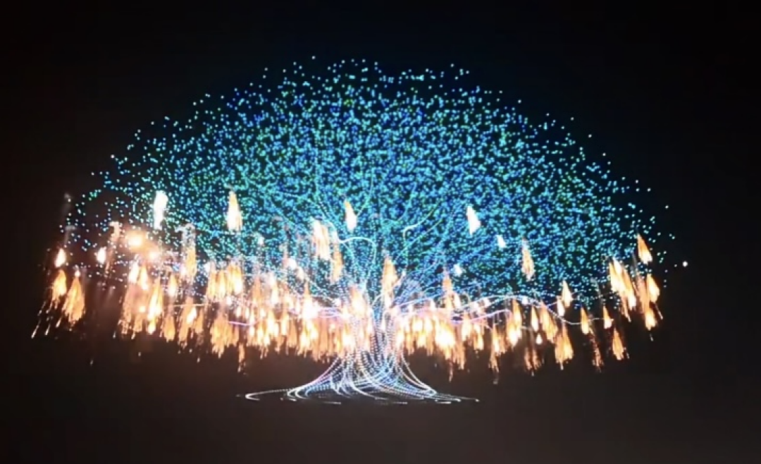 现场直击 | 浏阳烟花秀已经进化成这样了吗?