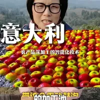 #乡村振兴 意大利的农产品深加工技术，一个小时可以削4800个苹果，您觉得怎么样？#三农 #新农人 #数字农场