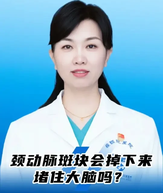 颈动脉斑块会掉下来堵住大脑吗？ #颈动脉斑块#心肾守护#抖出健康知识宝藏#新年囤点专业货#春节世界观察