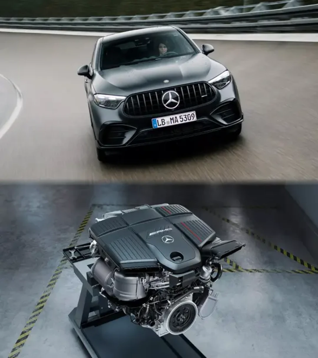 六缸回归!AMG GLC 53 一脚踢开四缸插混