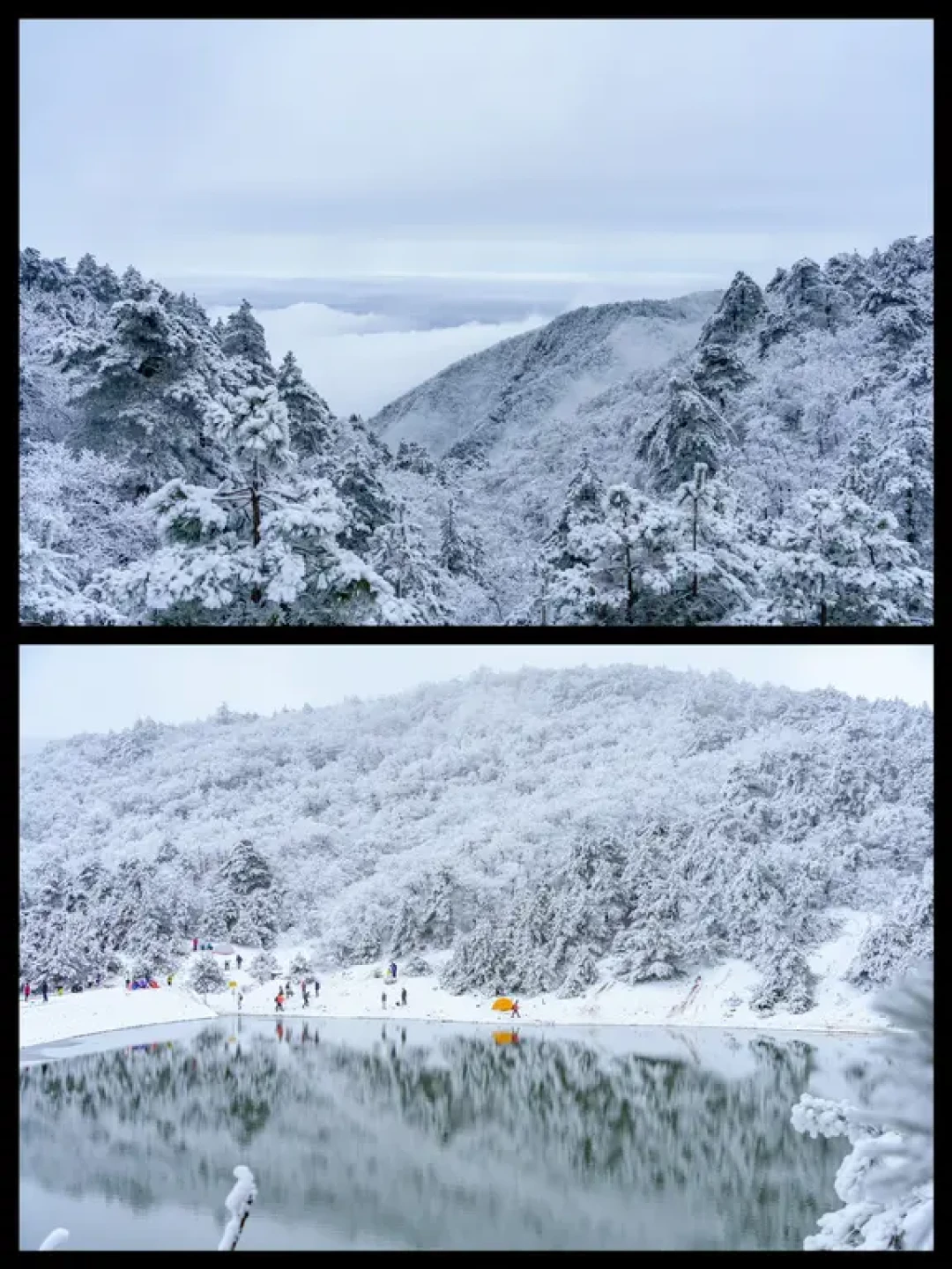 刚从百丈岭看雪回来,我总结了这些经验