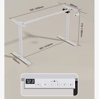 乐歌升降桌桌腿参数对比