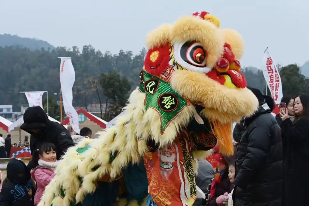 当非遗遇见乡村元旦,大人小孩都玩嗨了!