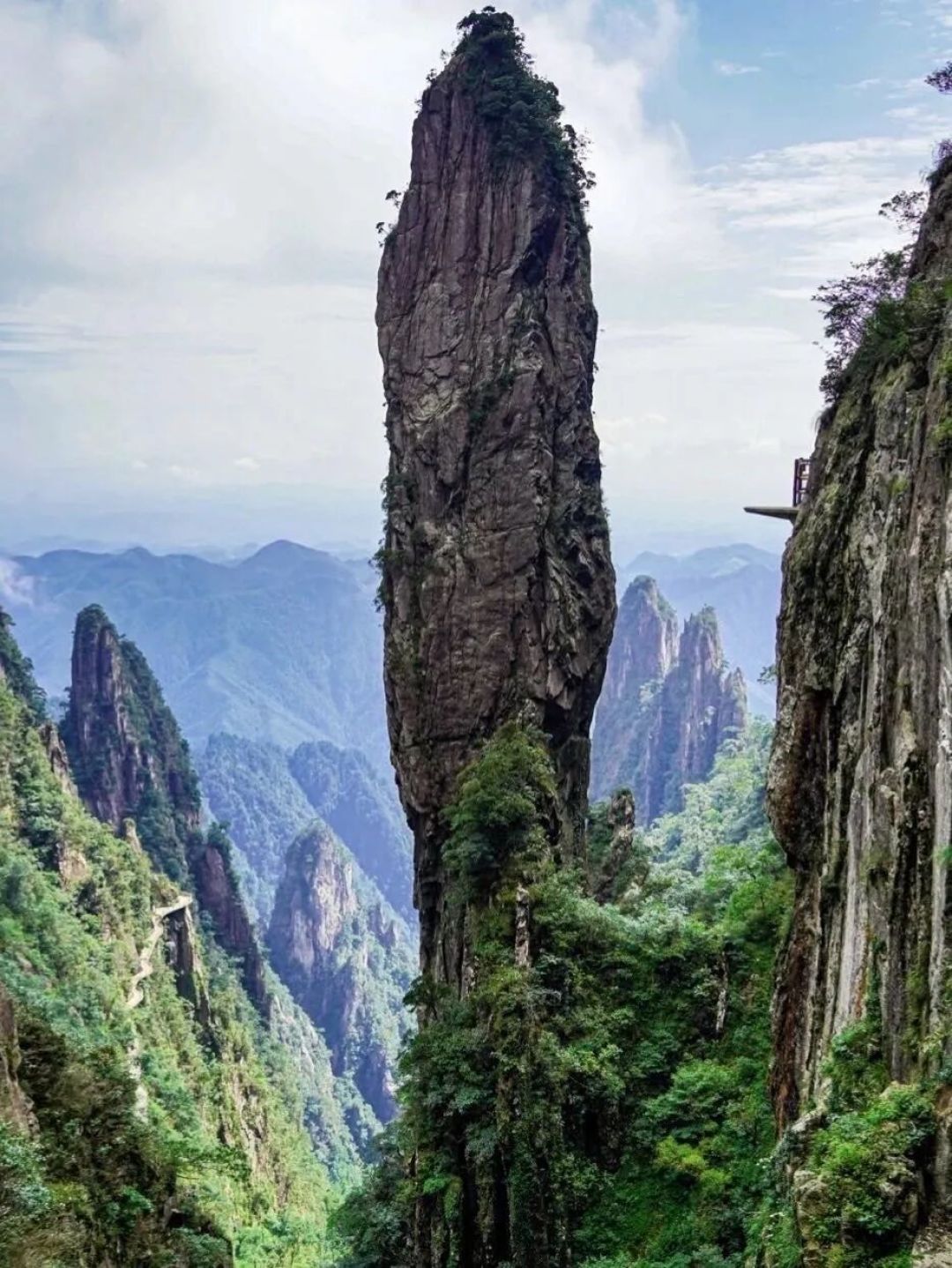真的是一座不用爬的山——莽山
