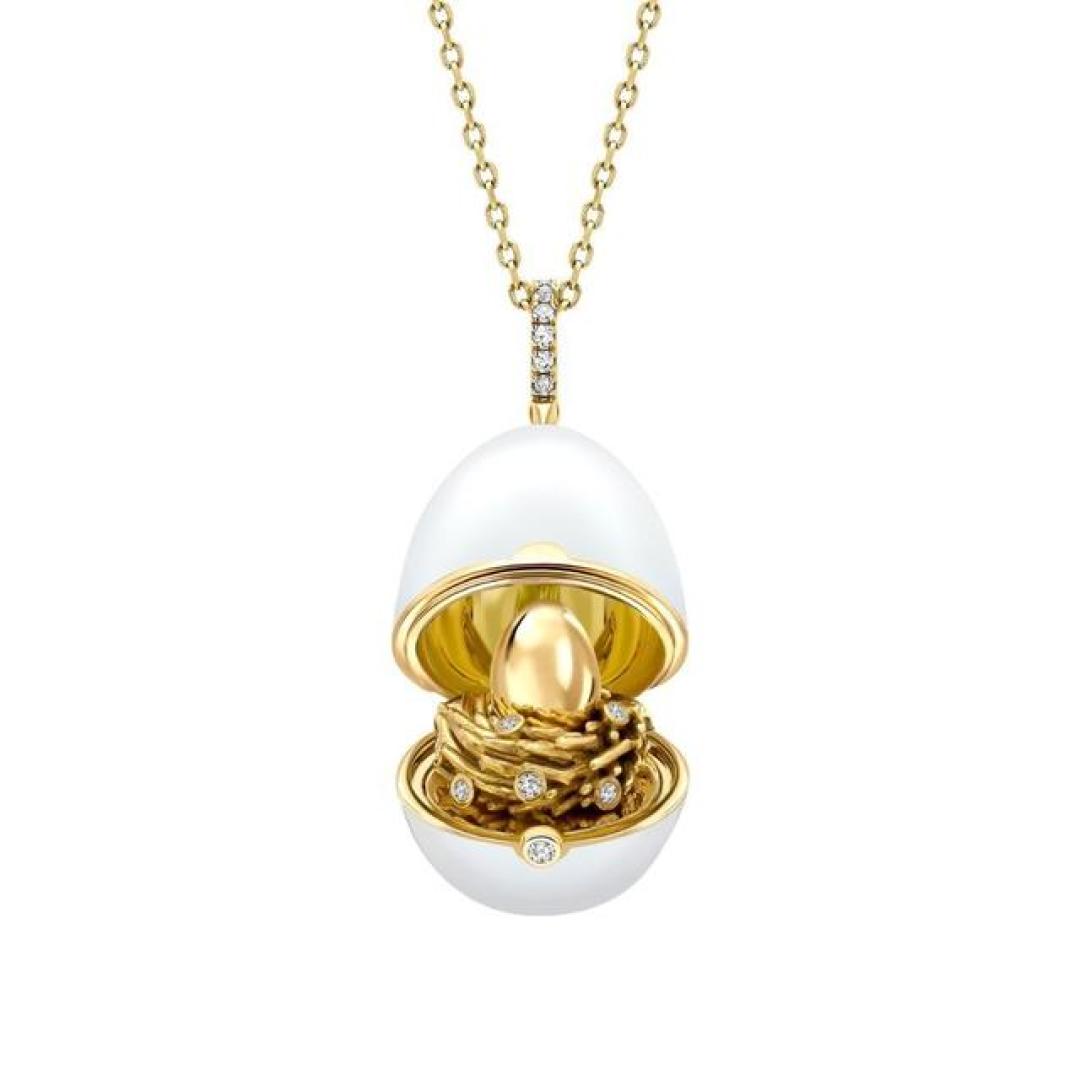 『珠宝』Fabergé 推出 Heritage 和 Essence 新作:黄金彩蛋和冬日雪花