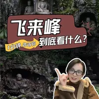 飞来峰到底看什么? 飞来峰位于杭州西湖灵隐景区,是一座石灰岩山体,因传说“从天竺飞来”得名。山中遍布五代至元代的佛教石窟造像300余尊,尤以弥勒佛、十八罗汉等最为著名,是江南石窟艺术的重要遗存,与灵隐寺相依,文化底蕴深厚。
#杭州 #飞来峰 #灵隐寺 #西湖
