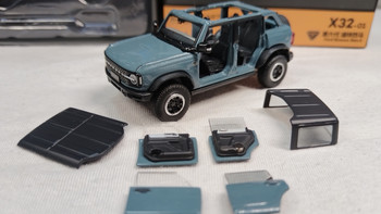 【玩具把玩分享】拓意 1:64 福特烈马 汽车模型玩具