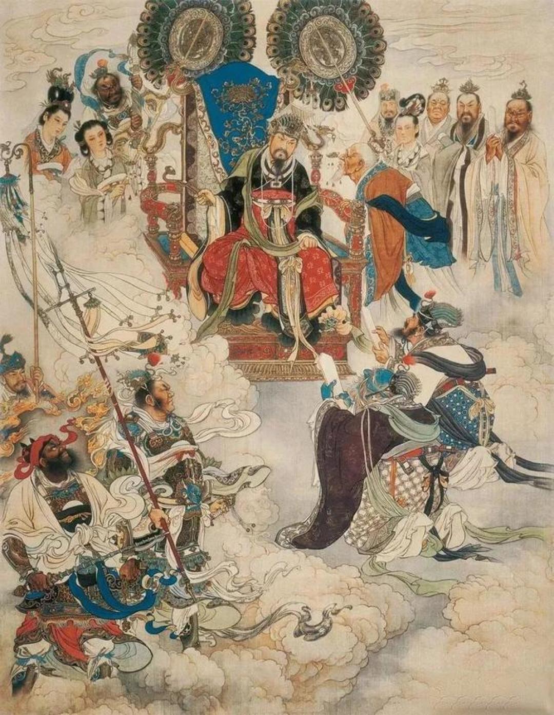 新中国绘画史上的一座孤峰画圣刘继卣，巅峰之作《大闹天宫》组画