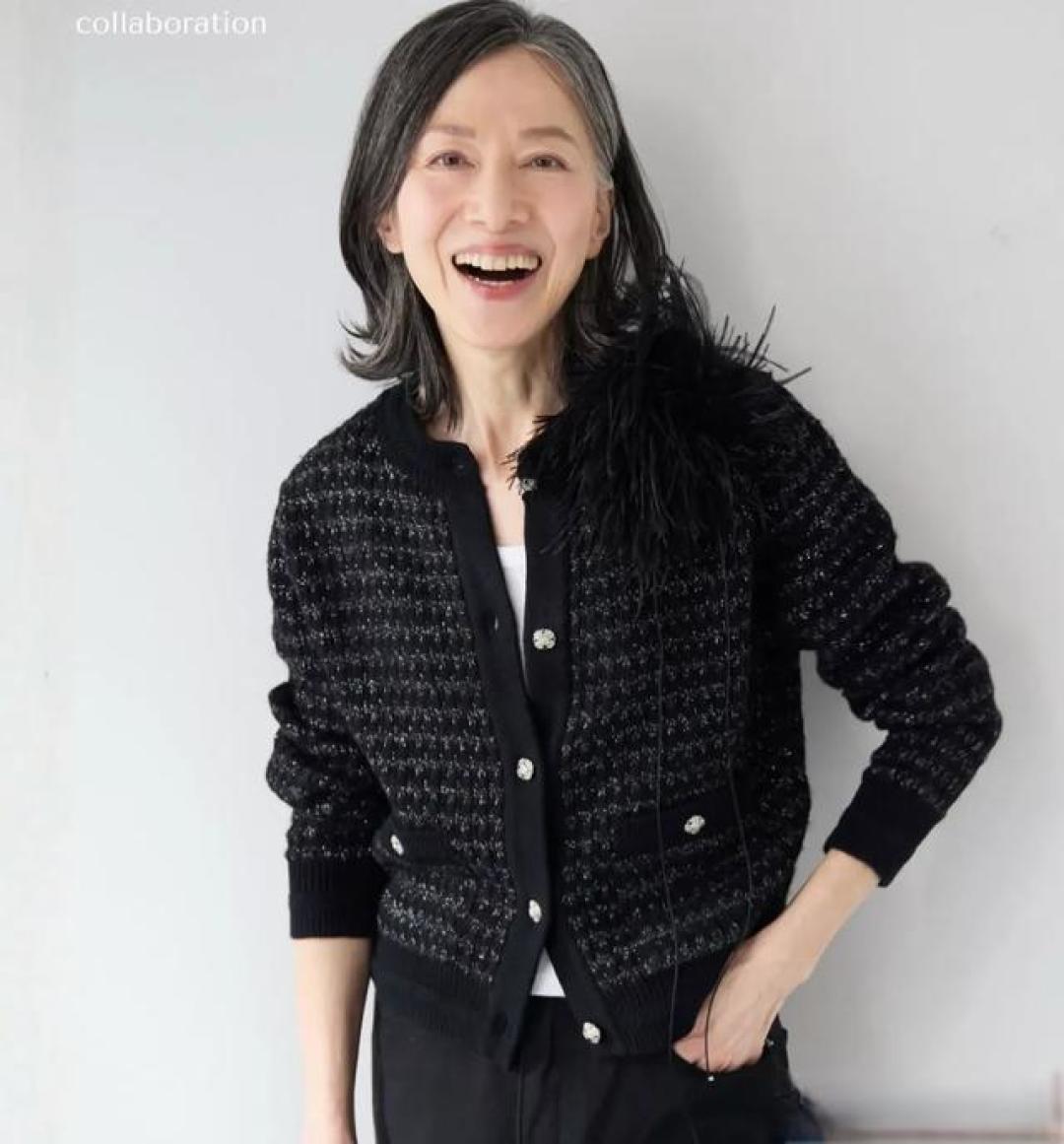 50+春天别乱穿!这3件外套配裙子,真的美得很高级