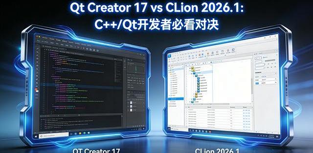 Qt Creator 17 vs CLion 2026.1:C++/Qt开发者必看!两款IDE实测对决_服务软件_什么值得买