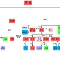 TikZ绘图: 红楼梦人物关系图