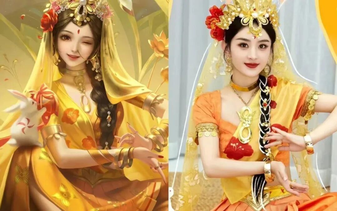 当明星 COS 王者荣耀,这颜值直接封神!快来看谁是你的本命!