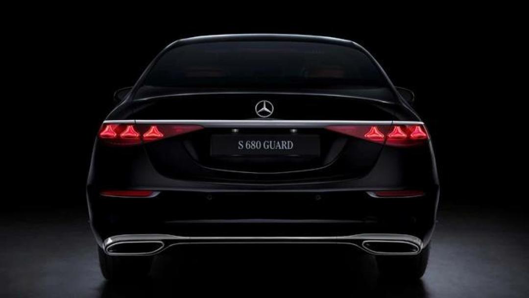 将军严选——6.0T V12+VR10全防弹,奔驰新S680 Guard防弹版首发