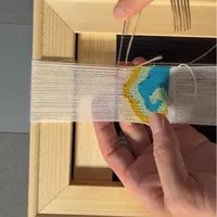 简易缂丝小手工#手工diy #手工制作 #编织 #创意diy #制作过程