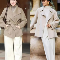 短外套+阔腿裤真能显高显瘦？40+女性冬季穿搭引热议
