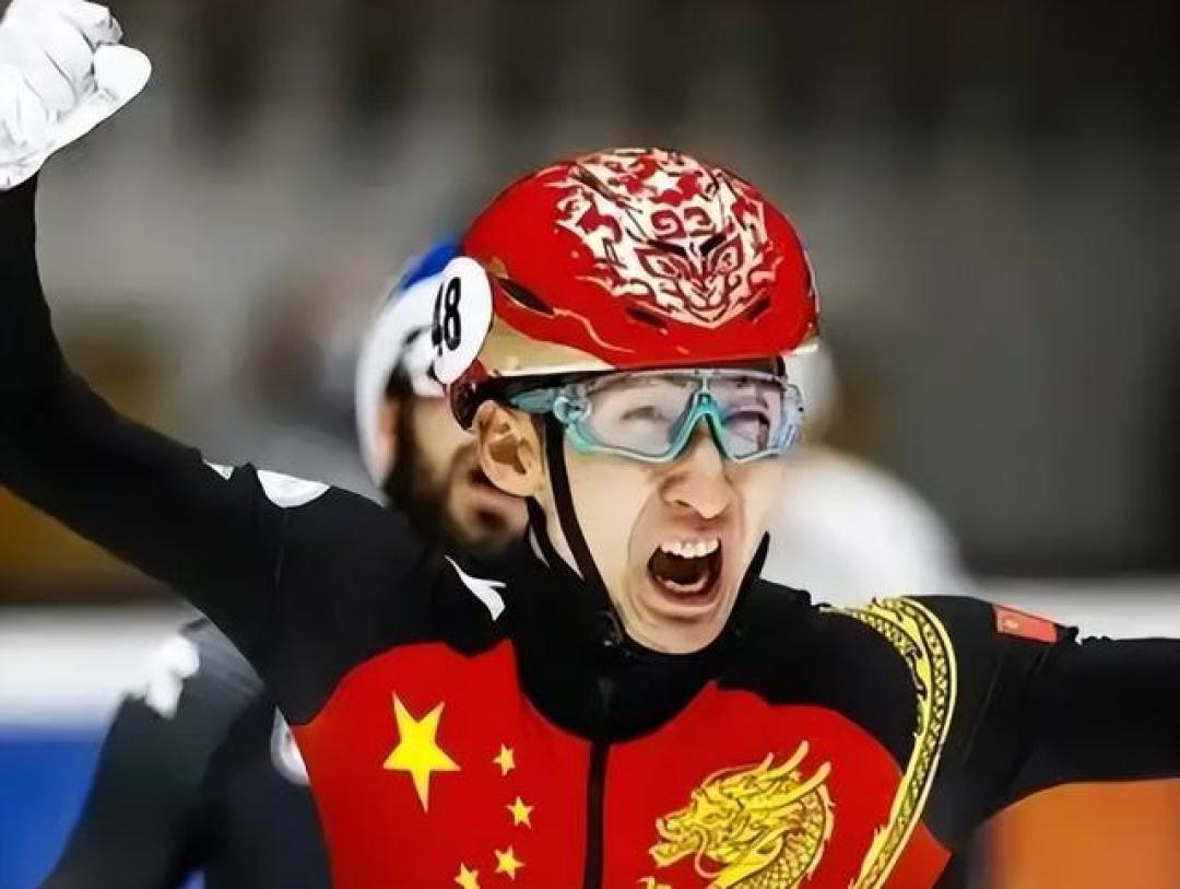 武大靖也没想到，短道速滑金牌得主的一句话，又让自己为国争光