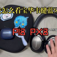 【被动躺平HIFI初烧】宝华韦健PI8、PX8是不是蓝牙耳机里的天花板？奢华感从何而来？