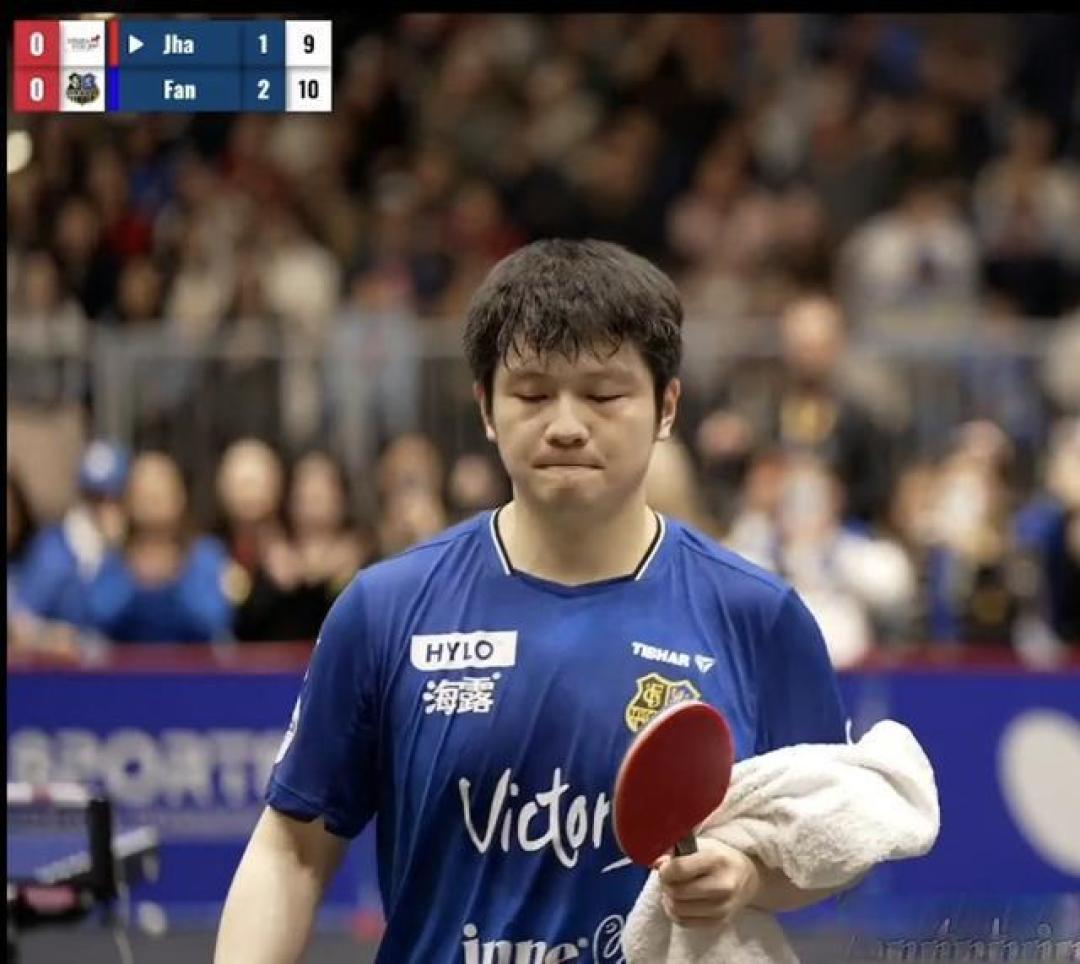 樊振东德甲3-1逆转贾哈,先输后赢尽显大心脏本色