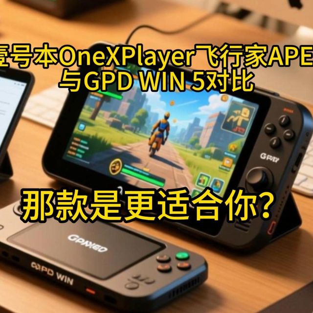 壹号本OneXPlayer飞行家APEX与GPD WIN 5对比，哪款更适合你？