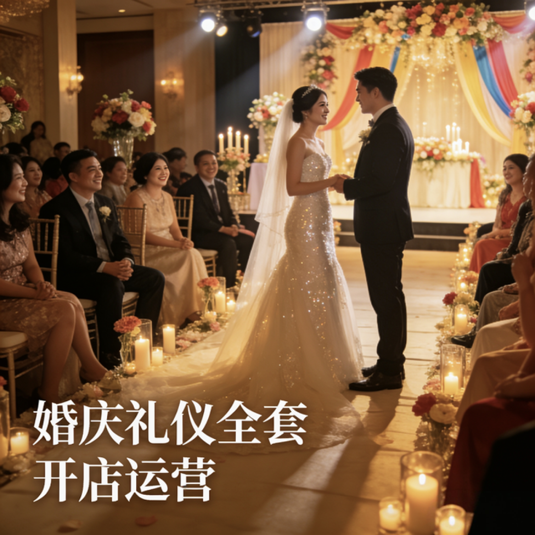 婚庆行业掘金全攻略:一套让你少走弯路的开店运营秘籍
