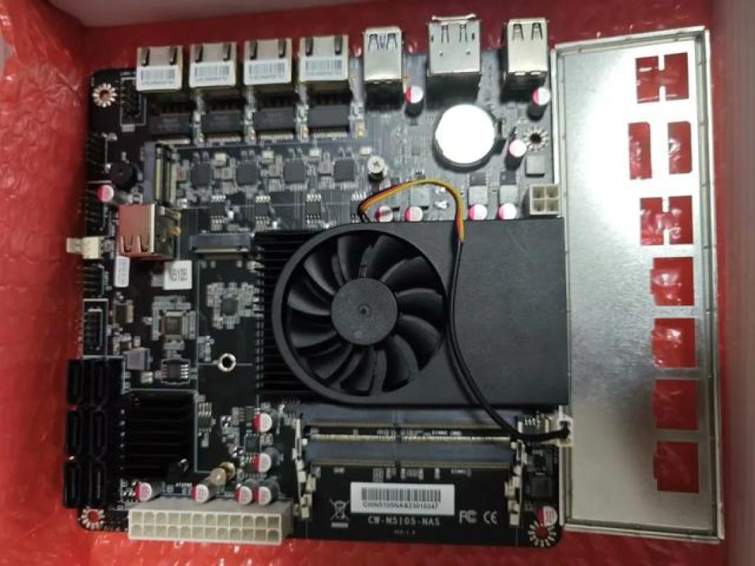 485元的11代低功耗六盘位NAS妖板,双M2+6SATA3接口+4个2.5G网口