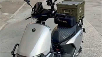 九号电动车安装电美臣134.1安锂电和凌博E260Max控制器实际续航能达到多少，今天给大家出个测评结果#九号创作者 #九九骑行日记 #想陪你追着日落看星星 #凌博控制器 #电美臣锂电池