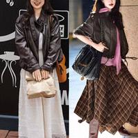 春天请一定要这样穿：短外套+半身裙，时髦洋气，每套回头率都高