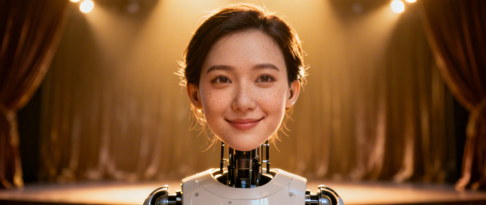 蔡明携仿生机器人亮相2026央视春晚，实现30年后人机同台再合作