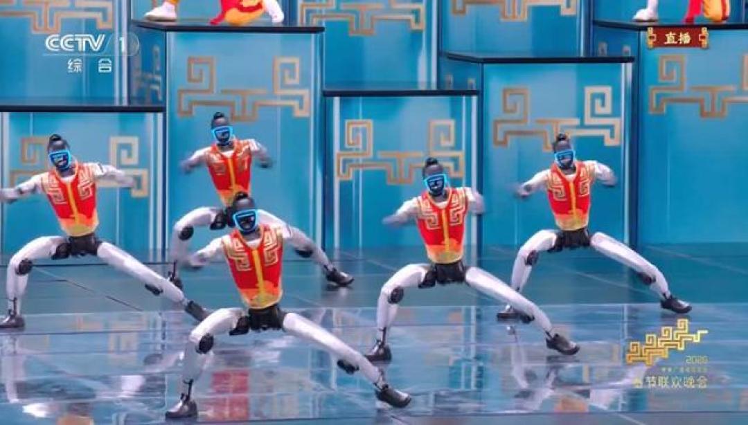 春晚《武BOT》炸裂舞台，宇树机器人后空翻秀出新质生产力