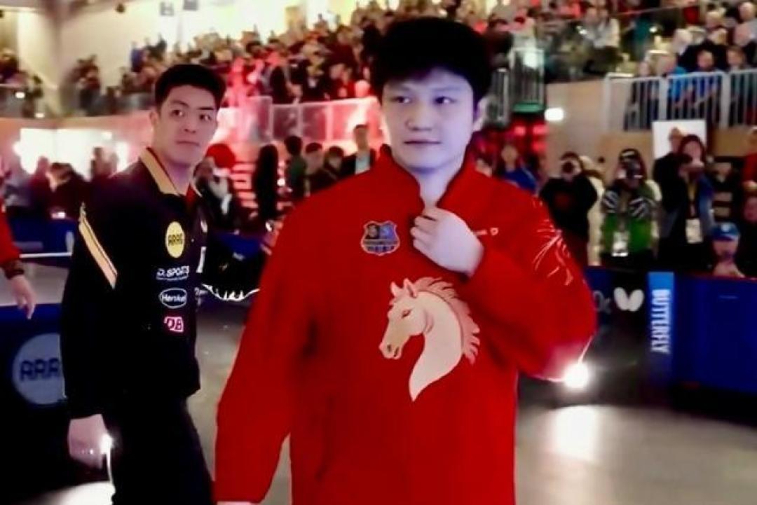 樊振东德甲逆转秀！中国元素点燃赛场，对手都赞叹
