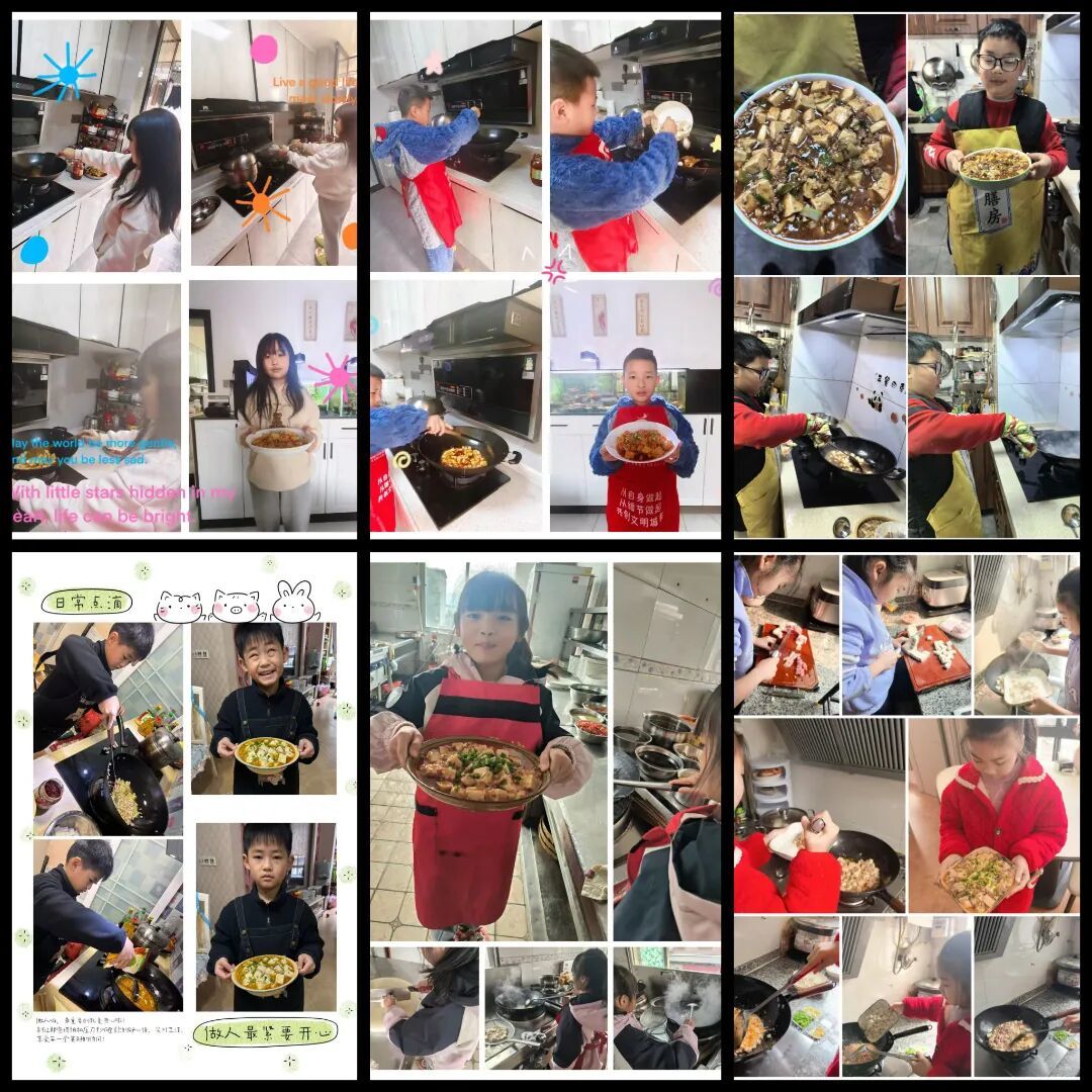 勤学家常菜,年夜我掌勺——四年级孩子从厨房新手到“家宴担当”的暖心成长