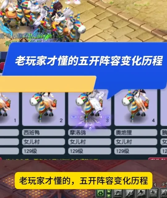 梦幻西游：老玩家才懂的五开阵容的变化历程 #梦幻西游樱桃派对#梦幻西游电脑版#梦幻西游赛事#游戏破壁计划