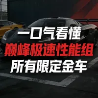 一口气看懂巅峰极速性能组所有限定金车 #巅峰极速#抓马巅峰年 #抖音acg新春会#和我一起看acg新春会#巅峰新春双珍藏