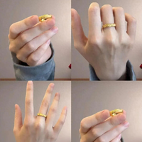 周大福新款黄金 “旋转木马” 戒指，又是真香的一天