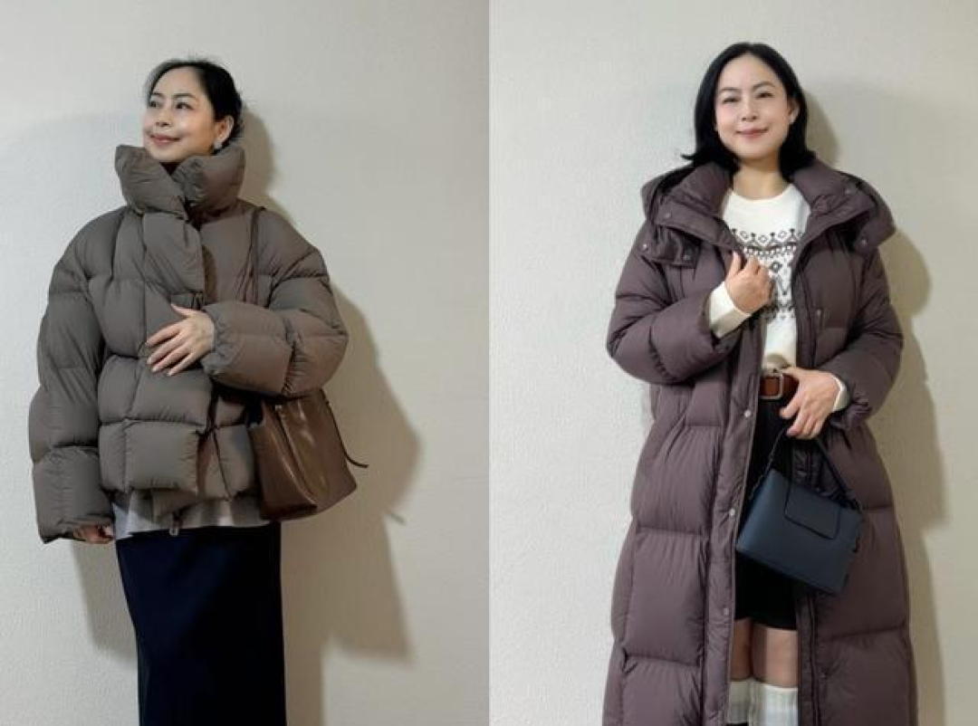 被上海阿姨的“羽绒服叠穿”惊艳了:回头率高还保暖,特洋气减龄