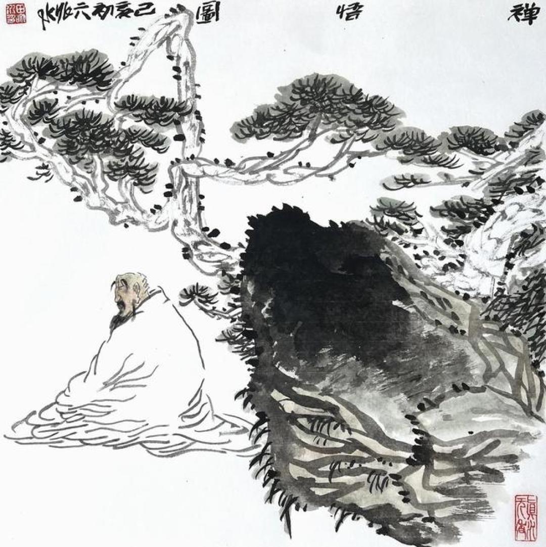 先贤古风——田兆水人物画鉴赏