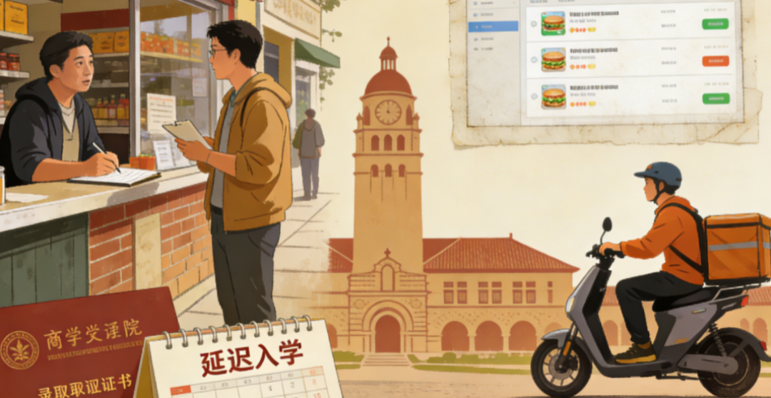 中美在校孵化的外卖项目