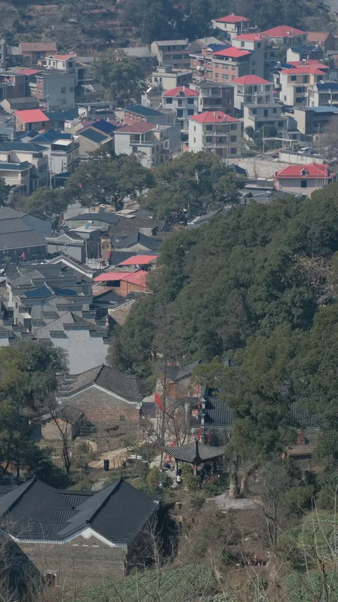 被央视点名的湖北古村‼️上冯九古奇村过大年