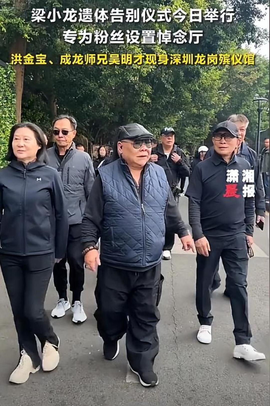 一场追悼会,看穿梁小龙在香港的真实地位,原来成龙没说谎