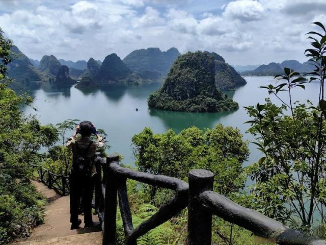 广西最美边陲小城,两天游了五个景点,最后一个美得无语