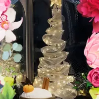 窗上DIY圣诞树，小空间也能有大氛围